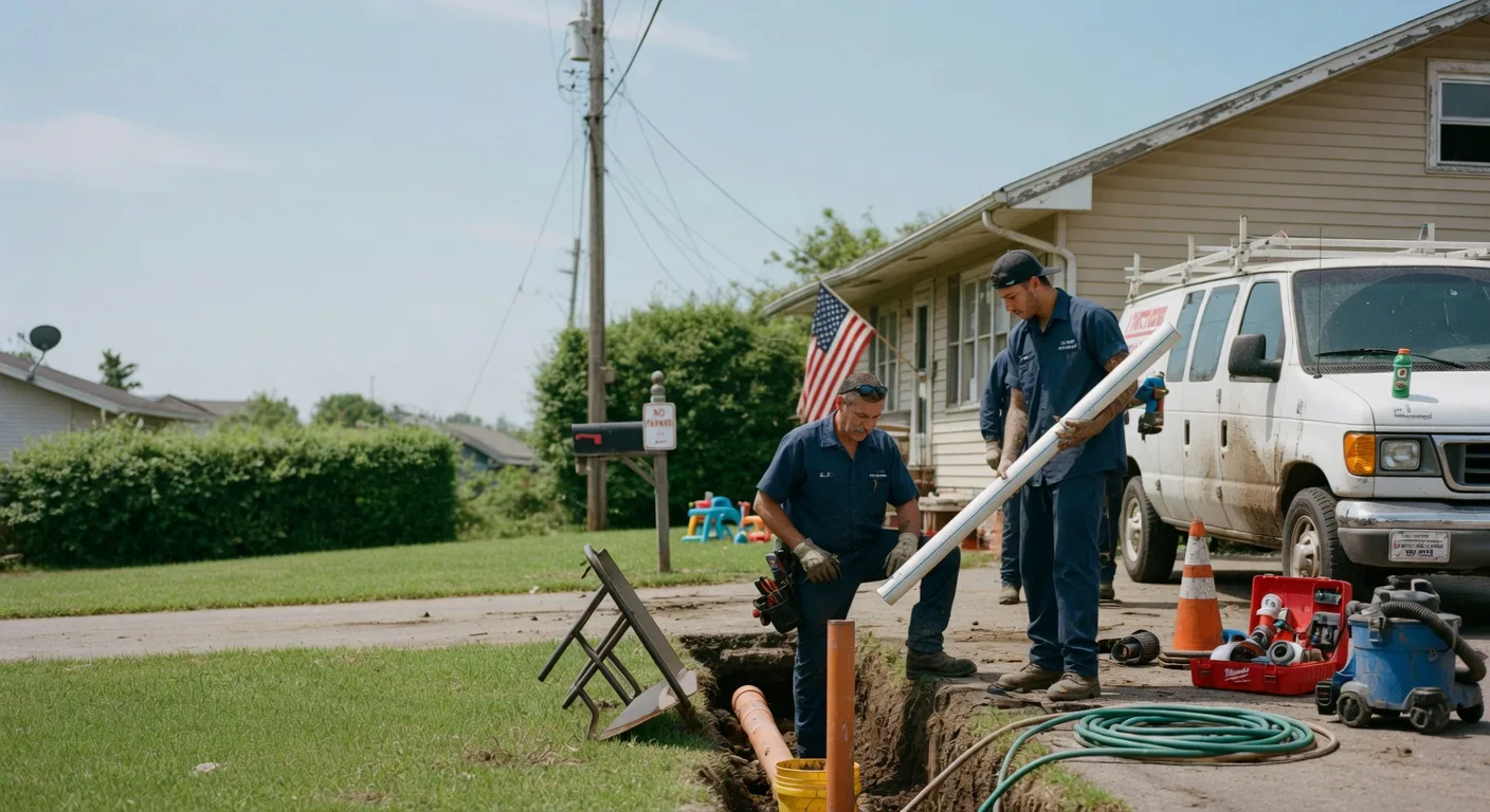 Sewer Line Inspection in Glenville, WV